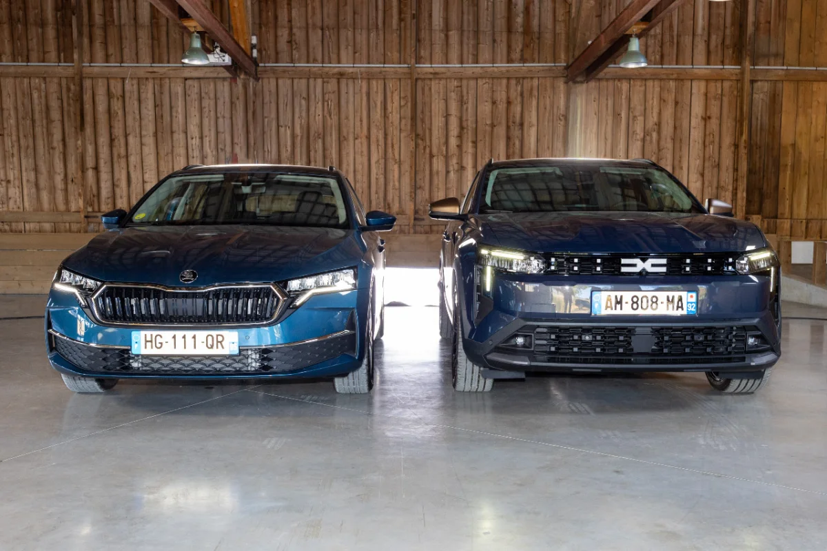 Match. Le nouveau Dacia Striker défie la Skoda Octavia Combi, référence de la catégorie