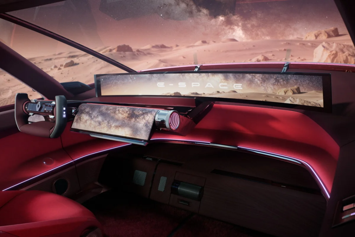 Renault E-Space Concept cockpit