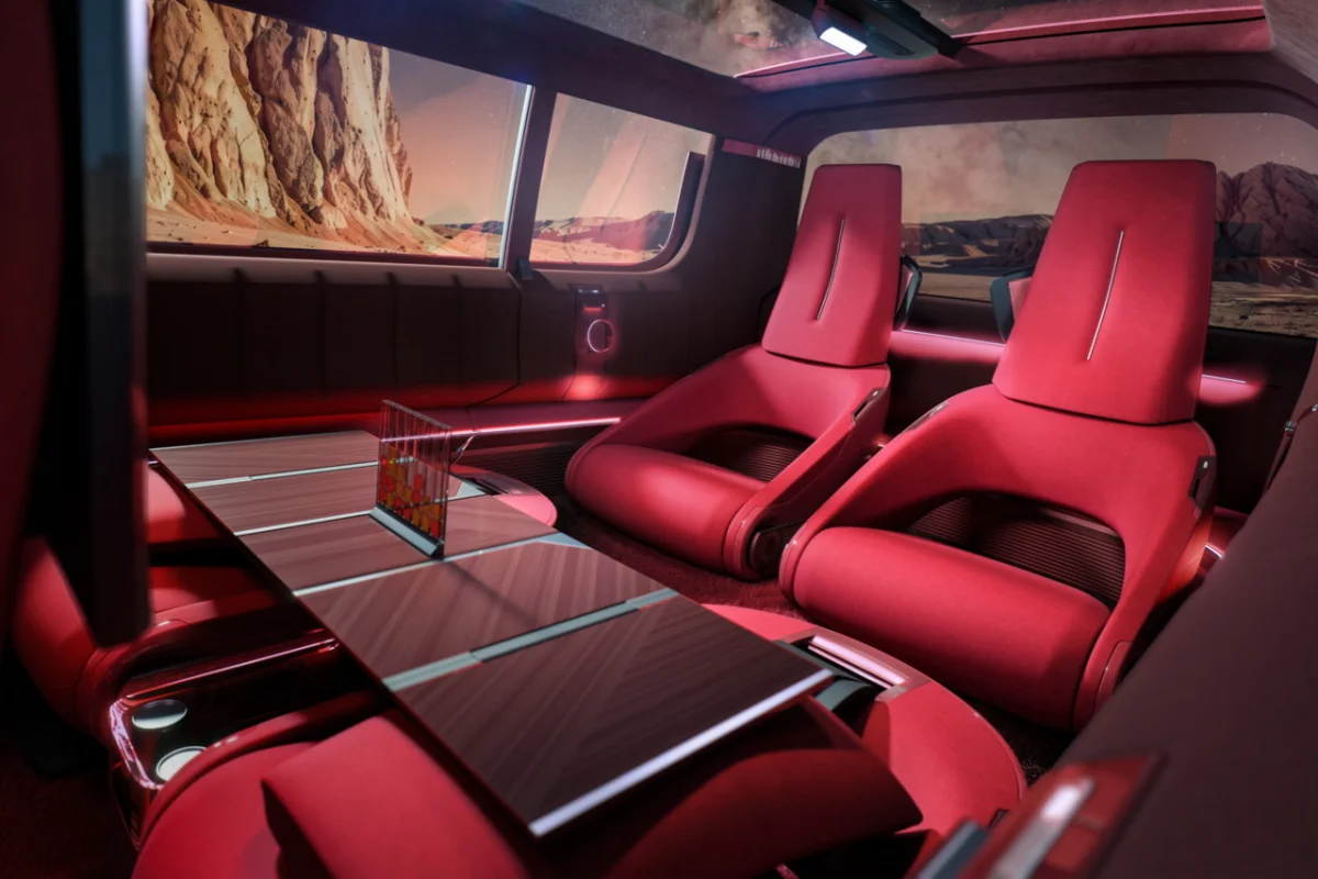 Renault E-Space Concept interior modularity