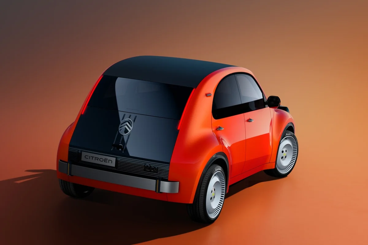 Concept of the new Citroën 2CV Fourgonnette
