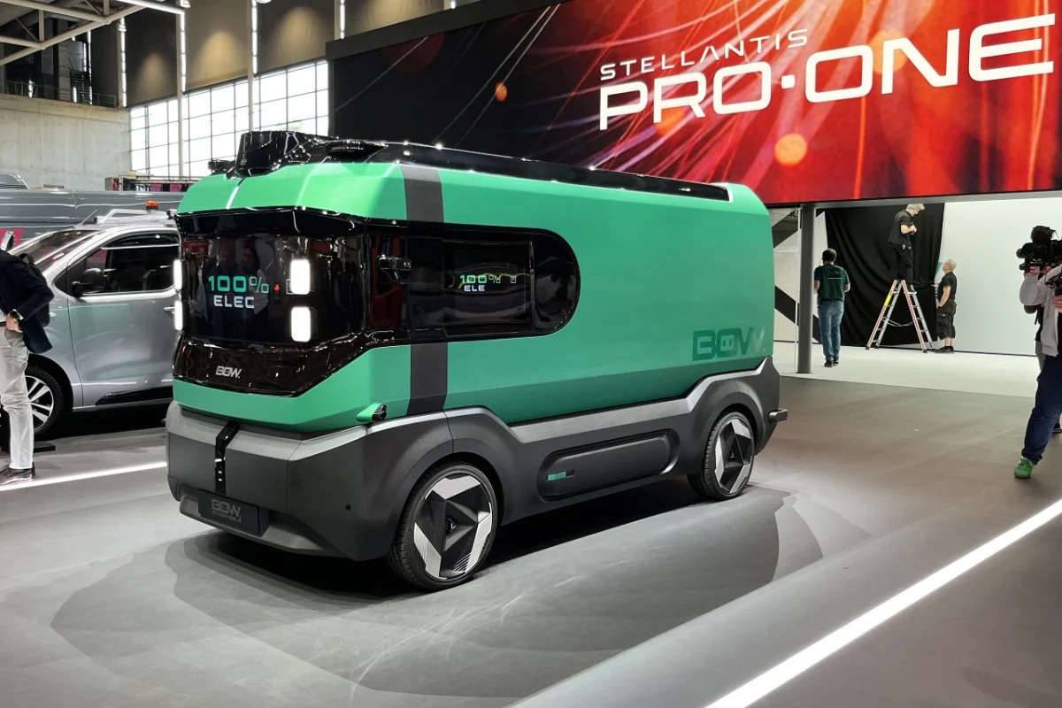 Stellantis développe des utilitaires électriques et autonomes à travers le projet BOW.