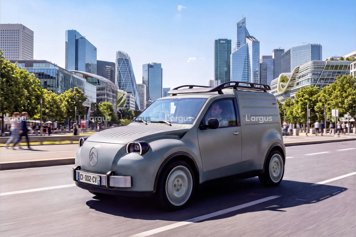 Future Citroën 2CV (2028). Et si la Deudeuche revenait aussi en version Fourgonnette ?