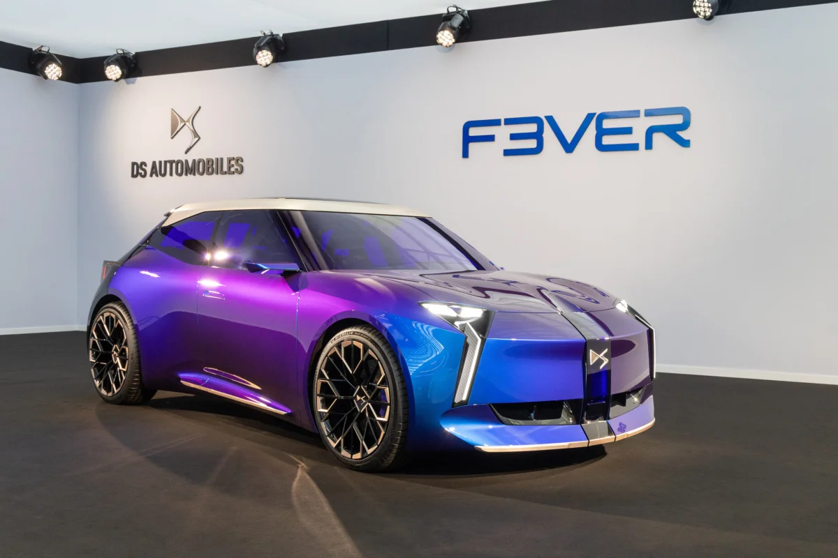 Le concept F3ver a été imaginé comme une voiture 100% électrique.