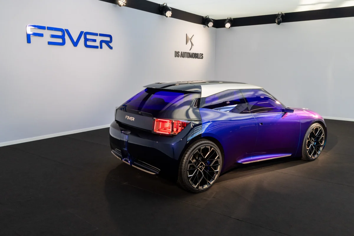 Avec le concept F3ver, DS revient à une carrosserie basse.