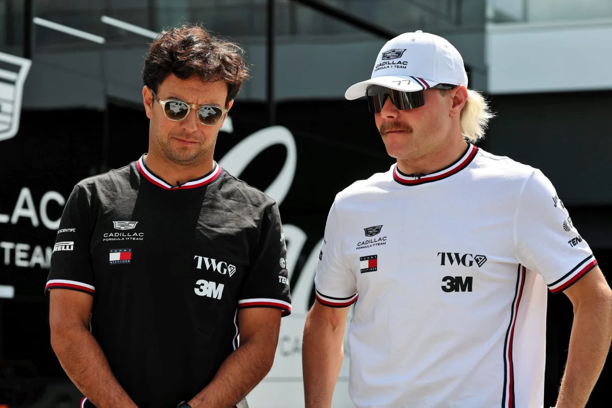 Sergio Perez and Valtteri Bottas at Cadillac